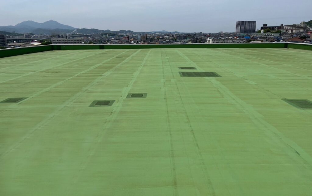 塩ビシート防水ビフォー